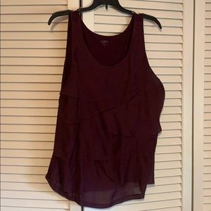 Scalloped camisole
